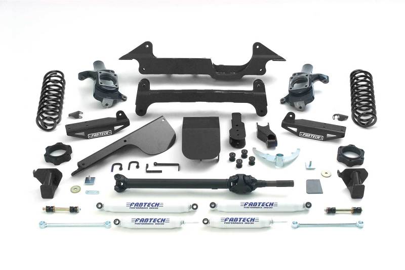 2003-2008 H2 4WD Performance Series 6" Lift Kit Rear Coil Springs w/ Performance Shocks | Dirty Garage