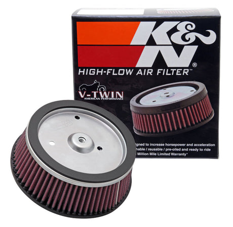 Universal Round Tapered 6.25in Base OD x 5.5in Top OD x 2.125in H Replacement Filter for Harley Davidson - View 2 | Dirty Garage