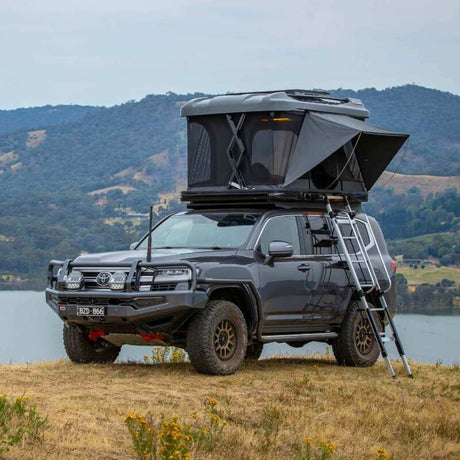 Altitude Hard Shell Electric Rooftop Tent - View 2 | Dirty Garage