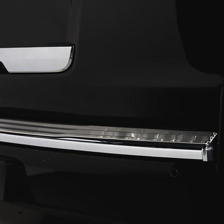 2007-2014 Escalade ESV Stainless Steel Rear Bumper Cover - View 2 | Dirty Garage