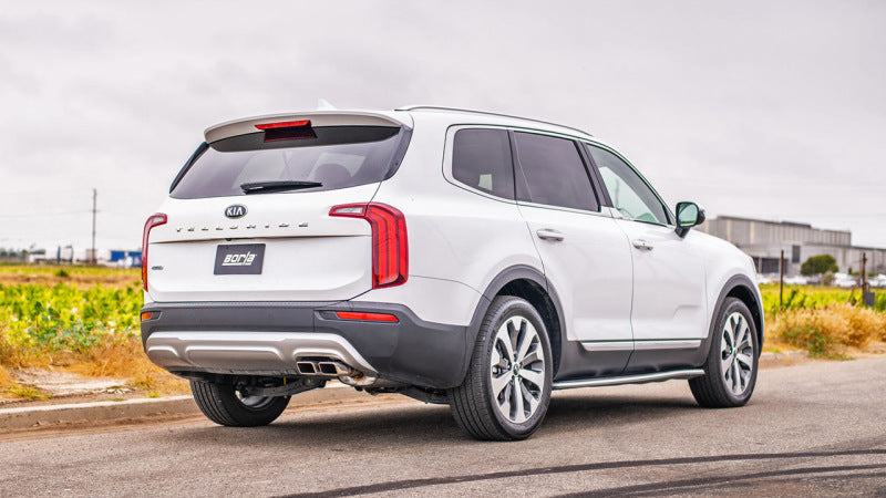 Borla 2023 Hyundai Palisade / 20-22 Kia Telluride 3.8L V6 S-Type Axle-Back Exhaust - View 2 | Dirty Garage