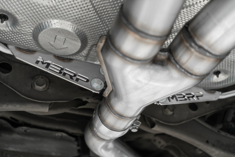2019-2026 Veloster Turbo Cat Back T304 Stainless Carbon Fiber Tip - View 3 | Dirty Garage