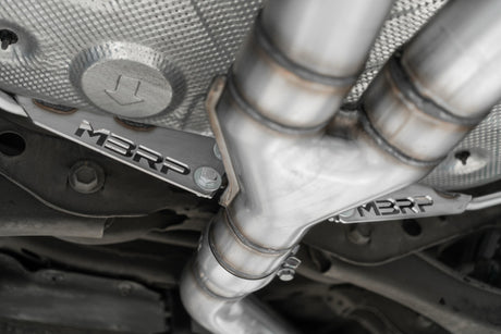 2019-2026 Veloster Turbo Cat Back T304 Stainless Carbon Fiber Tip - View 3 | Dirty Garage