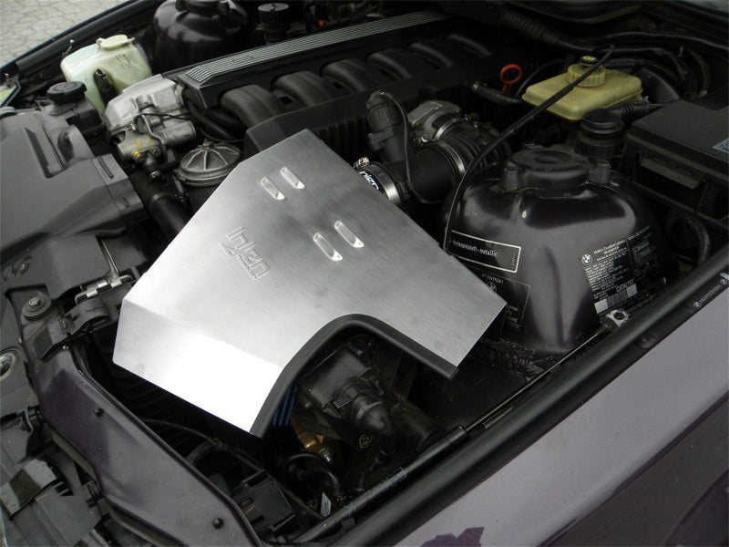 1992-1999 BMW E36 3.0L Polished Air Intake Heat-Shield Louvered Top Cover - View 6 | Dirty Garage