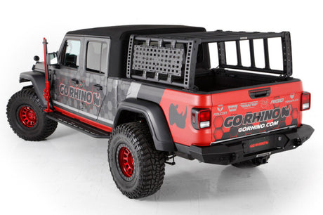 Go Rhino 19-21 Jeep Gladiator XRS Overland Xtreme Rack - Box 1 (Req. gor5950000T-02) - View 9 | Dirty Garage