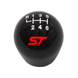 2013-2017 Focus ST Black Carbon Fiber 6 Speed Shift Knob | Dirty Garage