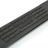 Rugged Ridge 3-In Round Side Steps Black 07-18 2-Door Jeep Wrangler - View 5 | Dirty Garage