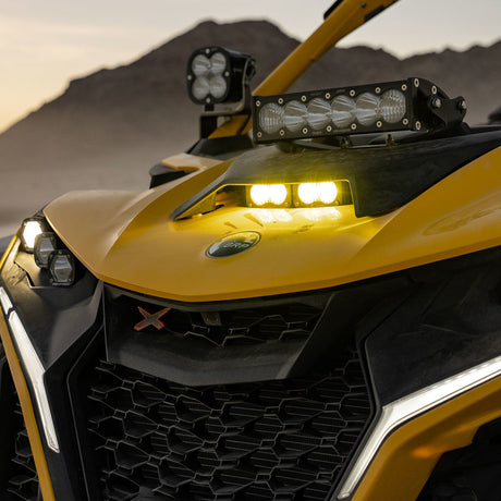 2024-2026 Maverick R Dual S2 Pro Hood Light Kit | Dirty Garage