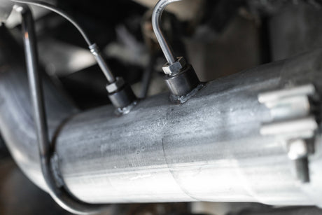 2020- GMC HD 6.6L Duramax 4" Mand Bent Tubing Pro-Ser Cat Back Single Side 304 - View 3 | Dirty Garage