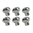 Rugged Ridge Billet Alum Dash Knob Set Alum 76-86 Jeep CJ | Dirty Garage
