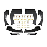 2001-2019 GM 1500/HD Crew Cab HDX Black Drop Nerf Step Bars - View 2 | Dirty Garage