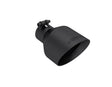 MBRP Black-Coated Tip 2.5in ID, 5in OD Out, 8in Length, Angle Cut, Dual Wall | Dirty Garage