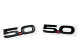 2015-2017 Mustang 5.0L Fender Emblem Black - View 7 | Dirty Garage