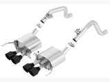 Borla 14-18 C7 Corvette Stingray Axle-Back ATAK Exhaust 2.75in To Muffler Dual 2.0in Out 4.25in Tip - View 2 | Dirty Garage