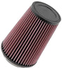 Universal Rubber Filter Round Tprd 3.313in Flange ID x 4.75in Base OD x 3.5in Top OD x 6.5in H | Dirty Garage