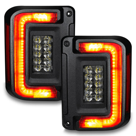 2007-2017 Wrangler Flush Mount LED Tail Lights | Dirty Garage
