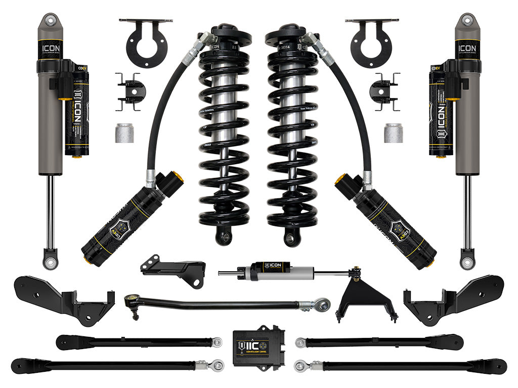 2023-2025 Superduty ICON 2.5 Front and Rear Lift Kit | Dirty Garage