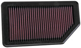2017-2019 Replacement Air Filter 10.625in O/S Length x 5.75in O/S Width x 1in Height | Dirty Garage