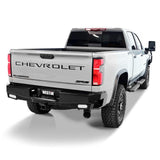 2019-2026 GM 1500 HDX Bandit Black Rear Bumper - View 2 | Dirty Garage