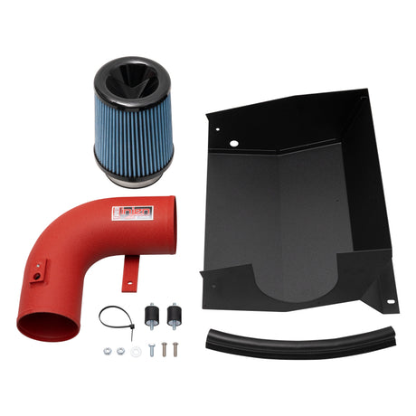 2020-2023 Slingshot L4 2.0L Wrinkle Red Cold Air Intake - View 4 | Dirty Garage
