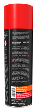 Universal 6.5 OZ Aerosol Spray Air Filter Oil - View 7 | Dirty Garage