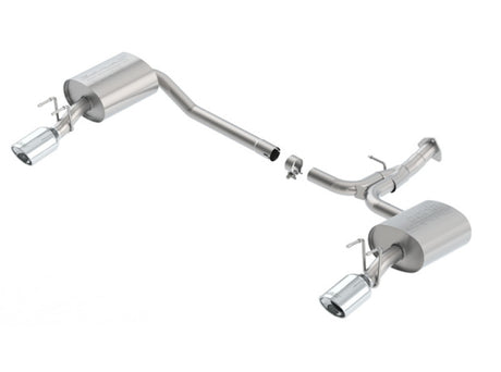 Borla 16-17 Honda Accord Axle-Back S-Type Exh 2.25in To Muffler Dual 2.0in Out 4.25in x 3.5in Tip - View 3 | Dirty Garage