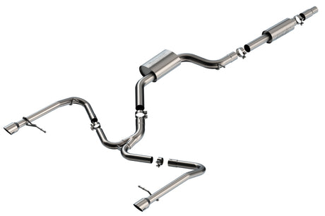 Borla 19-21 VW GLI 2.0L S-Type 3.5in x 5.5in Tip Cat-Back Exhaust | Dirty Garage