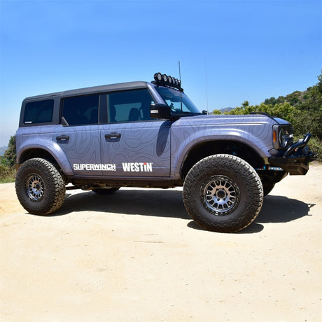 2021-2026 Bronco 4-Door XTS Black Pinch Weld Covers - View 3 | Dirty Garage