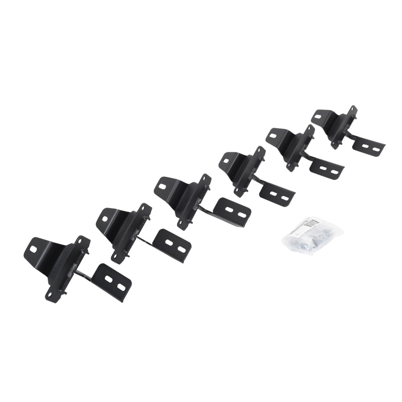 Go Rhino 18-20 Jeep Wrangler JLU Brackets for RB Running Boards | Dirty Garage