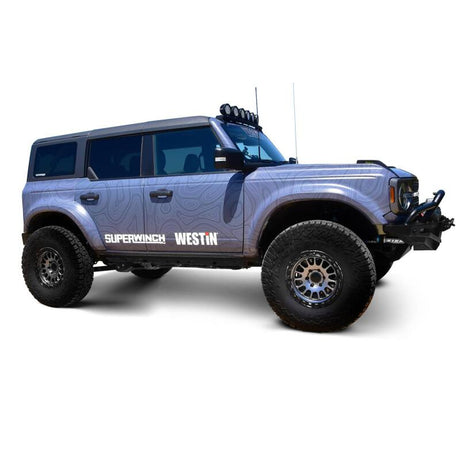 2021-2026 Bronco 4-Door XTS Black Pinch Weld Covers - View 2 | Dirty Garage