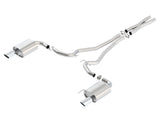 Borla Atak S Cat-Back 15-17 Ford Mustang GT 5.0L V8 MT/AT 2.5in pipe 4in tip - View 3 | Dirty Garage