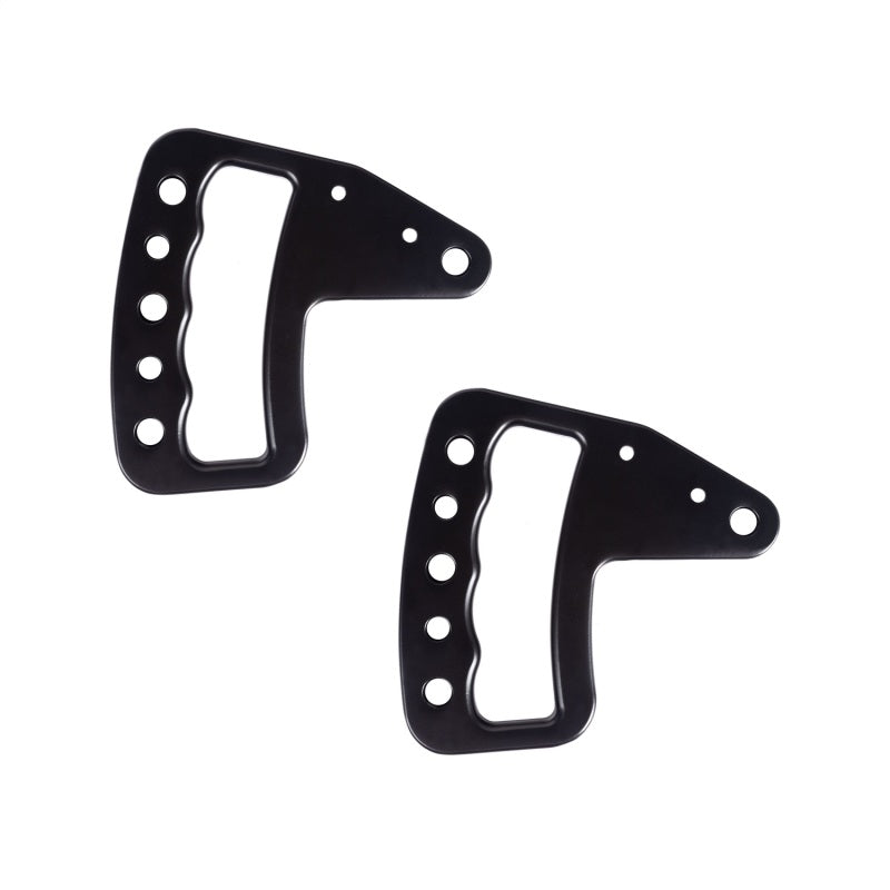 Rugged Ridge Aluminum Grab Handles Front Pair Black 07-18 Jeep Wrangler JK/JKU | Dirty Garage