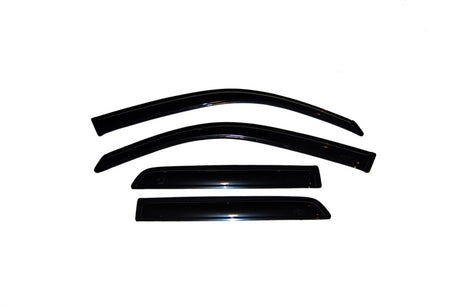 2003-2009 4Runner Ventvisor Outside Mount Window Deflectors Smoke 4-Piece | Dirty Garage