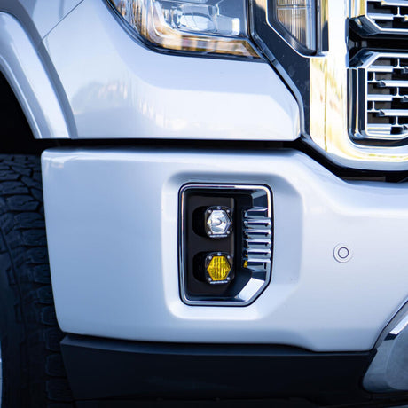2020-2024 GM HD Fog Pocket Kit - View 2 | Dirty Garage