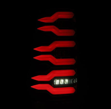 1999-2006 GM HD Luxx-Series LED Tail Lights Alpha-Black - View 3 | Dirty Garage