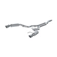2015-2019 EcoBoost Mustang 2.3L Alum 3" Cat Back Dual Split Rear Exit Race Version | Dirty Garage