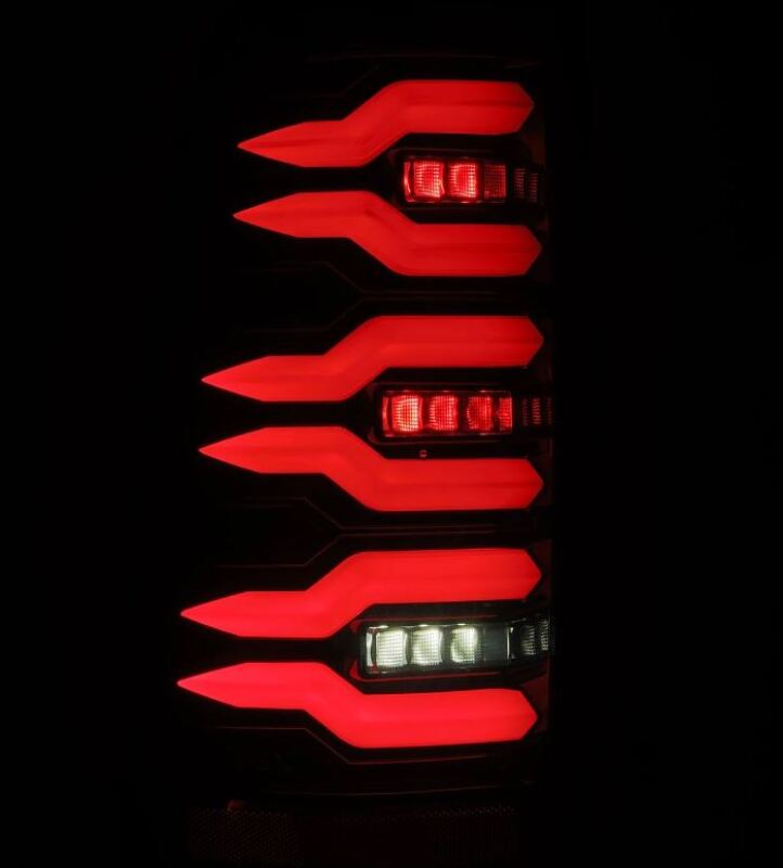 1999-2006 GM HD Luxx-Series LED Tail Lights Black - View 4 | Dirty Garage