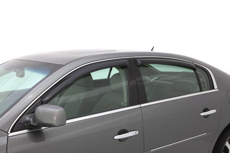 2006-2012 Lucerne Ventvisor Outside Mount Window Deflectors Smoke 4-Piece | Dirty Garage
