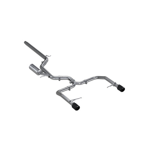 2019-2021 VW Jetta GLI 3" Catback Dual Split Rear Exit Exhaust Carbon Fiber Tips | Dirty Garage