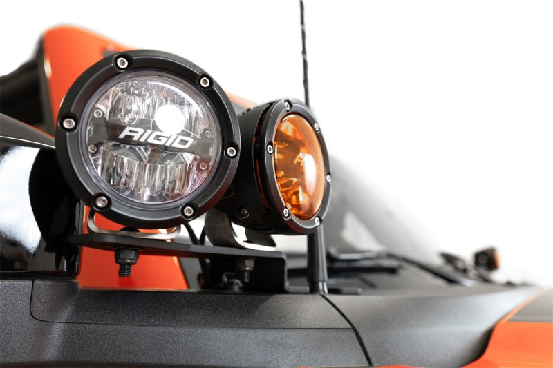 2021-2023 Bronco Raptor Dual Ditch Light Brackets - View 4 | Dirty Garage