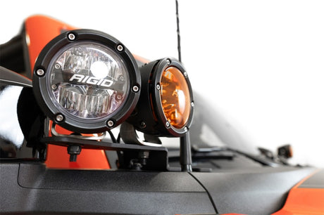 2021-2023 Bronco Raptor Dual Ditch Light Brackets - View 4 | Dirty Garage
