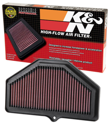 2004-2005 GSXR600/GSXR750 Replacement Air Filter - View 10 | Dirty Garage