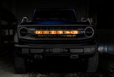 Universal Illuminated LED B Letter Badge w/ Matte White Surface Finish - View 4 | Dirty Garage