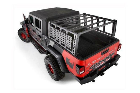 Go Rhino 19-21 Jeep Gladiator XRS Overland Xtreme Rack - Black - View 6 | Dirty Garage