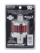 Universal Steel Base Chrome Top Crankcase Vent Filter 1/2in. Vent/2in. OD/1-1/2in. Height - View 9 | Dirty Garage