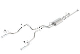 Borla 14-15 Toyota Tundra 4.6L/5.7L Crew Max SB DC SB Touring Cat Back Exhaust Dual Split Rear Exit - View 2 | Dirty Garage