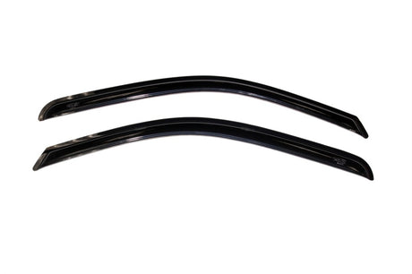 2009-2018 Ram 1500 Standard Cab Ventvisor Outside Mount Window Deflectors Smoke 2-Piece - View 4 | Dirty Garage
