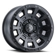 Universal Thrust 17x8.5 6x5.5 0mm Offset 4.75" BS Satin Black Wheel | Dirty Garage