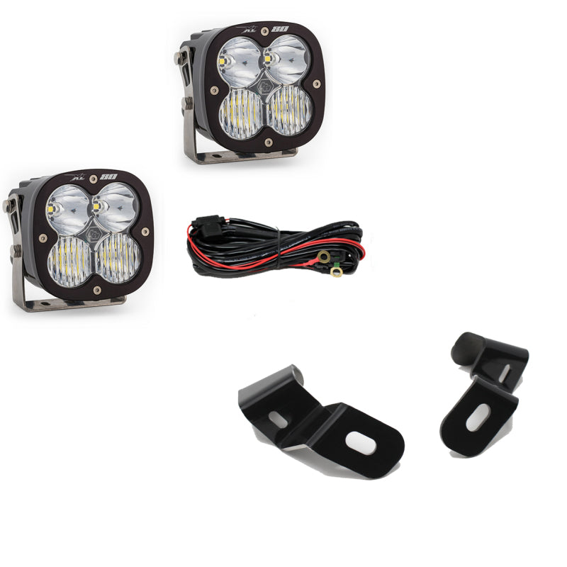 2019-2024 Ram HD XL 80 Driving Combo A-Pillar Kit Clear | Dirty Garage