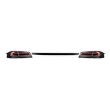 2012-2021 Model S Luxx-Series LED Tail Lights Black Red - View 7 | Dirty Garage